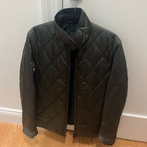 Theory Quilted Jacket - Brand new - limited edition - army green - size medium